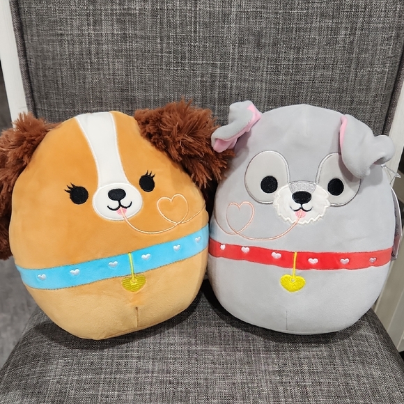 Squishmallows Other - Disney Lady & Tramp Squishmallow Set